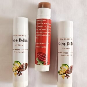 Cocoa butter lip balm